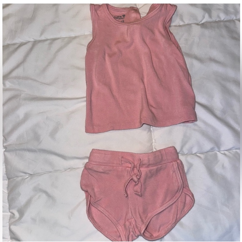 Kyte baby 12-18 months bamboo jersey tank set